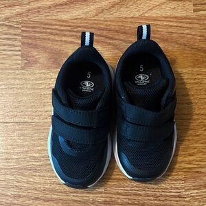 Athletic Works Kids Black Sneakers